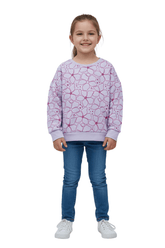 GIRLS FLORAL SWEATSHIRT - Smgarment's